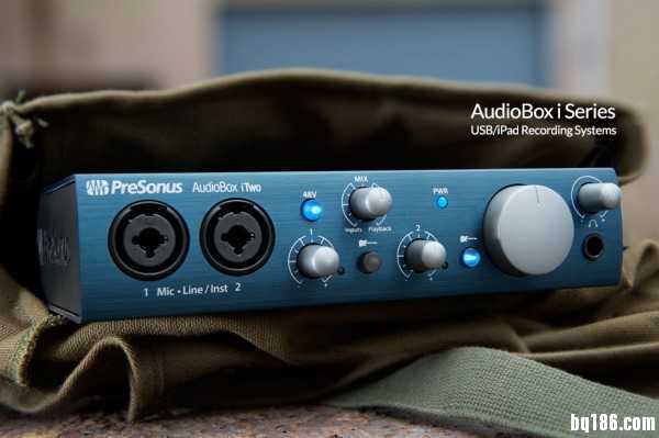 PreSonus 推出支持 iPad 的音频接口 AudioBox iOne 和 iTwo