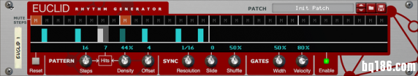 Reason 的节奏发生器 Euclid Rhythm Generator 发布