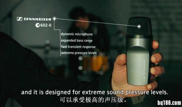 中文视频教程：Sennheiser EVOLUTION 602 II 底鼓话筒使用指南