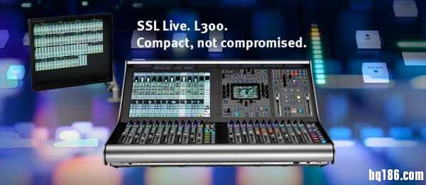 SSL 推出第二款现场控台 Live L300 以及 2.5 版软件