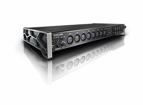 TASCAM 发布 US-16x08 八话放机架音频接口