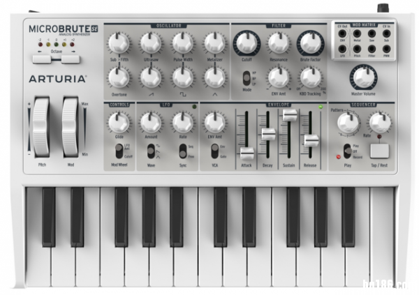 Arturia 三色限量版 MicroBrute SE 单音模拟合成器视频介绍