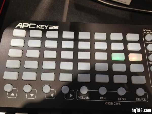 Music China 2014 展会视频：APC Key 25 矩阵按钮键盘介绍（中文）