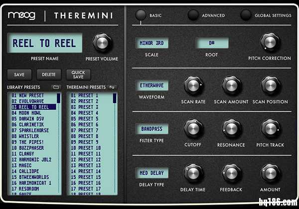 Moog 官方的 Theremini iPad 音色编辑器来了，免费下载