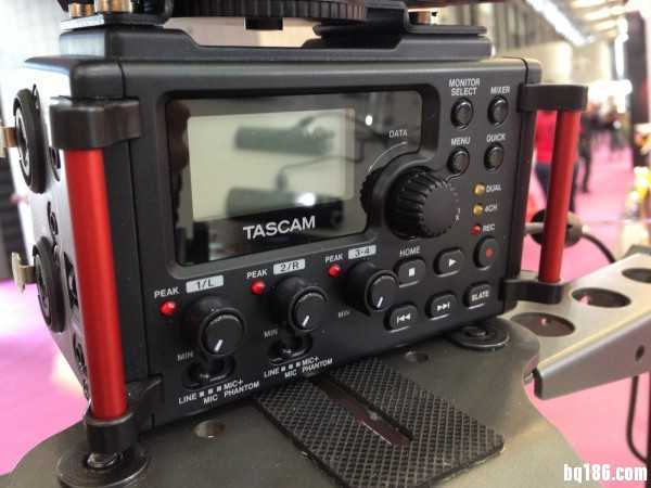 Music China 2014 展会视频：TASCAM 单反专用录音机 DR-60DmkII 介绍