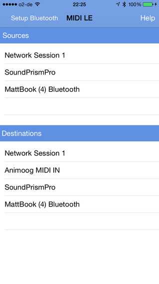 免费的 iPhone 蓝牙 MIDI 路由应用 MIDI LE 上架