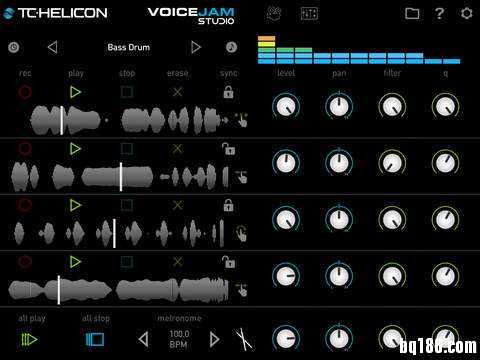 TC Helicon 发布 Voice Jam Studio For iPad 人声处理应用