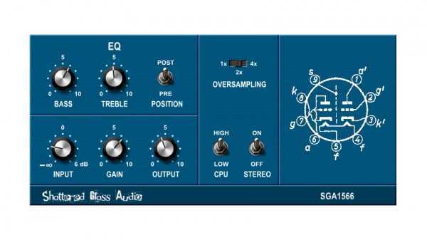 SGA1566 经典的电子管前置放大器插件提供免费下载