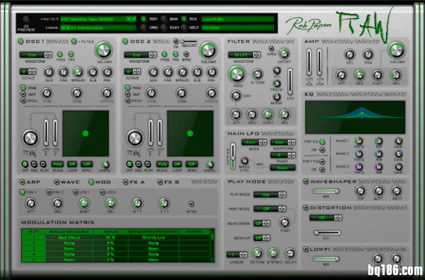 Rob Papen 发布 RAW 失真音色合成器插件