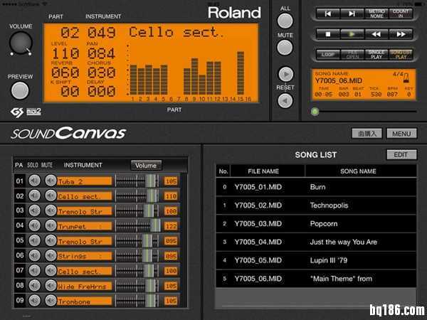 怀旧老音源 Sound Canvas for iOS Roland 即将发布