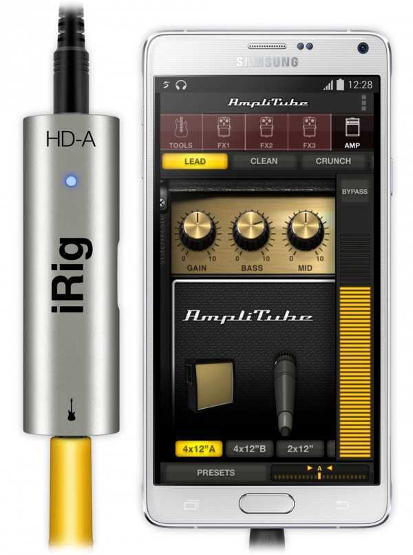 IK Multimedia 推出支持 Android 的 iRig HD-A 吉他音频接口