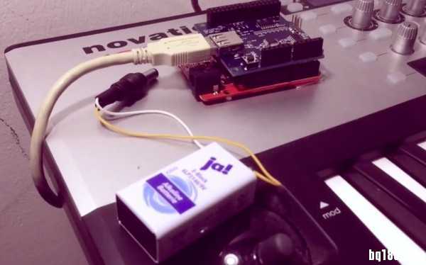 Arduino 的开源蓝牙 MIDI 项目 Blidino