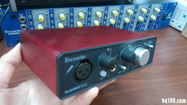 Focusrite Scarlett Solo 音频接口试用小记