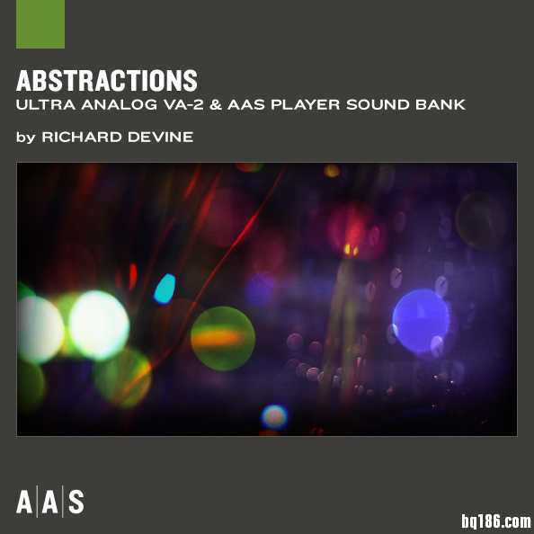 跟 Richard Devine 合作的 Ultra Analog VA-2 音色包 Abstractions 发布