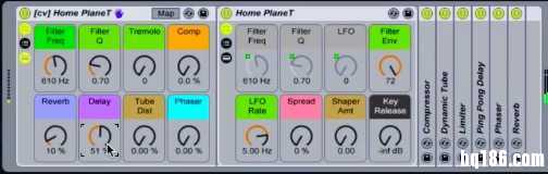 免费的 Ableton Live 乐器 Home PlaneT Electric Piano