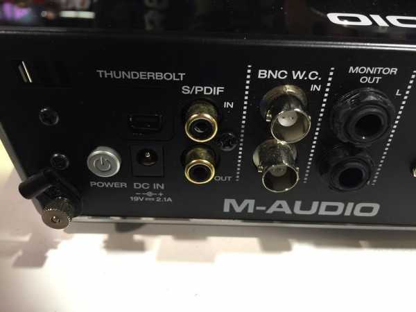 M-Audio 发布 Deltabolt 1212 雷电音频接口