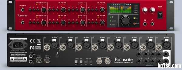 Focusrite 发布延迟低于 1ms 的 Clarett 雷电音频接口