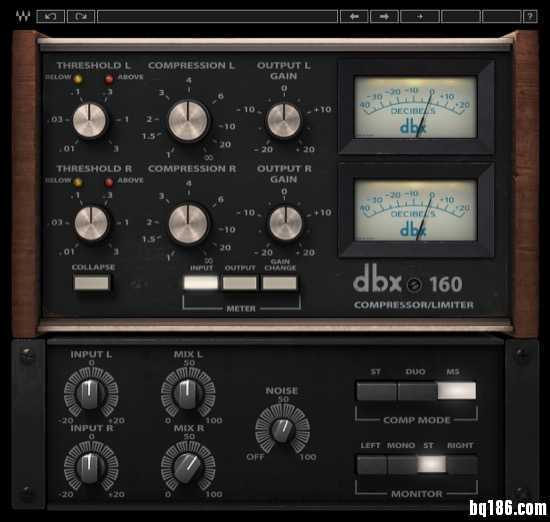 Waves 宣布仿制 dbx 160 压限器插件
