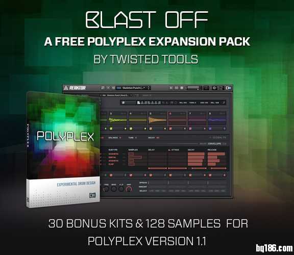 Native Instruments 更新 Polyplex 鼓采样器到 v1.1