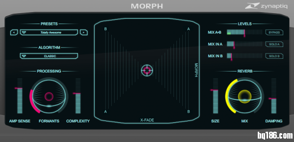 Zynaptiq 发布在 Prosoniq 基础上重制的 Morph 2.0 插件