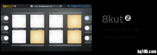 免费的 8 段频率截止效果器 8kut 升级到 2.0