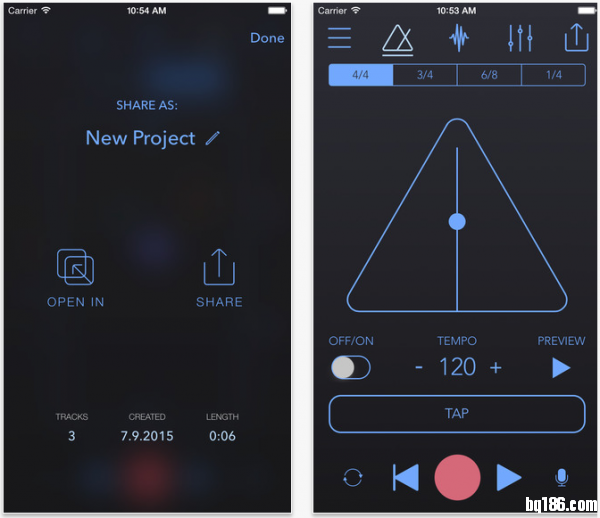 iZotope 发布免费的 Spire Recorder for iPhone 四轨录音应用