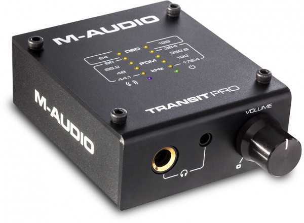 M-Audio 发布 Transit Pro USB 到 光纤/DSD 转换器