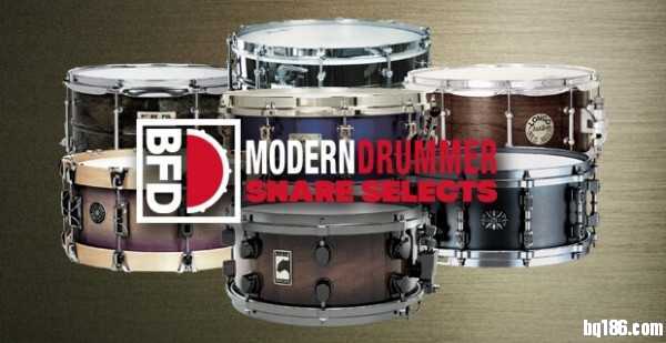 FXpansion 发布 BFD Modern Drummer Snare Selects 扩展音色包