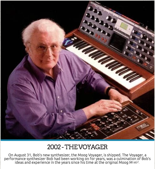 Bob Moog 基金会发布 Bob Moog 个人履历时间轴