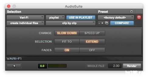 Pro Tools 小贴士：AudioSuite 独有插件