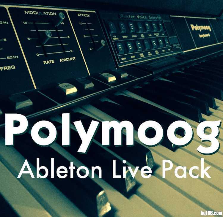 13 亿年之古老的 Polymoog Ableton Live 鼓机架？